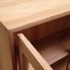 Vitrine en bois brut