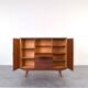 Mid-Century Danish Teak Highboard, 1960s.