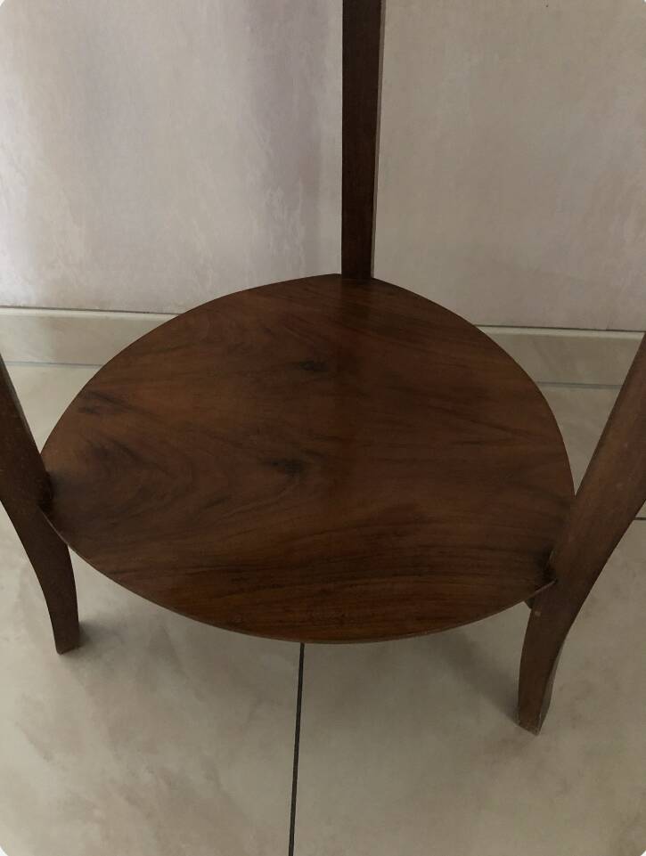 Art Deco tripod pedestal table