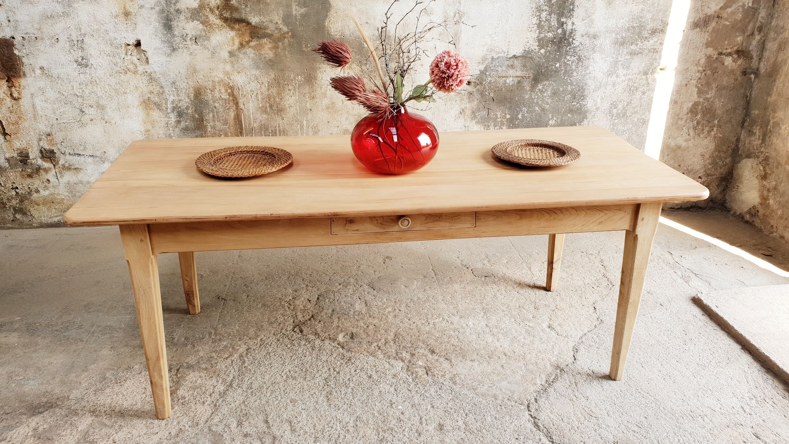 Vintage farmhouse table