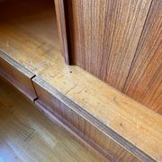 Wall unit / bookcase Italian Luigi Bartolini 1960