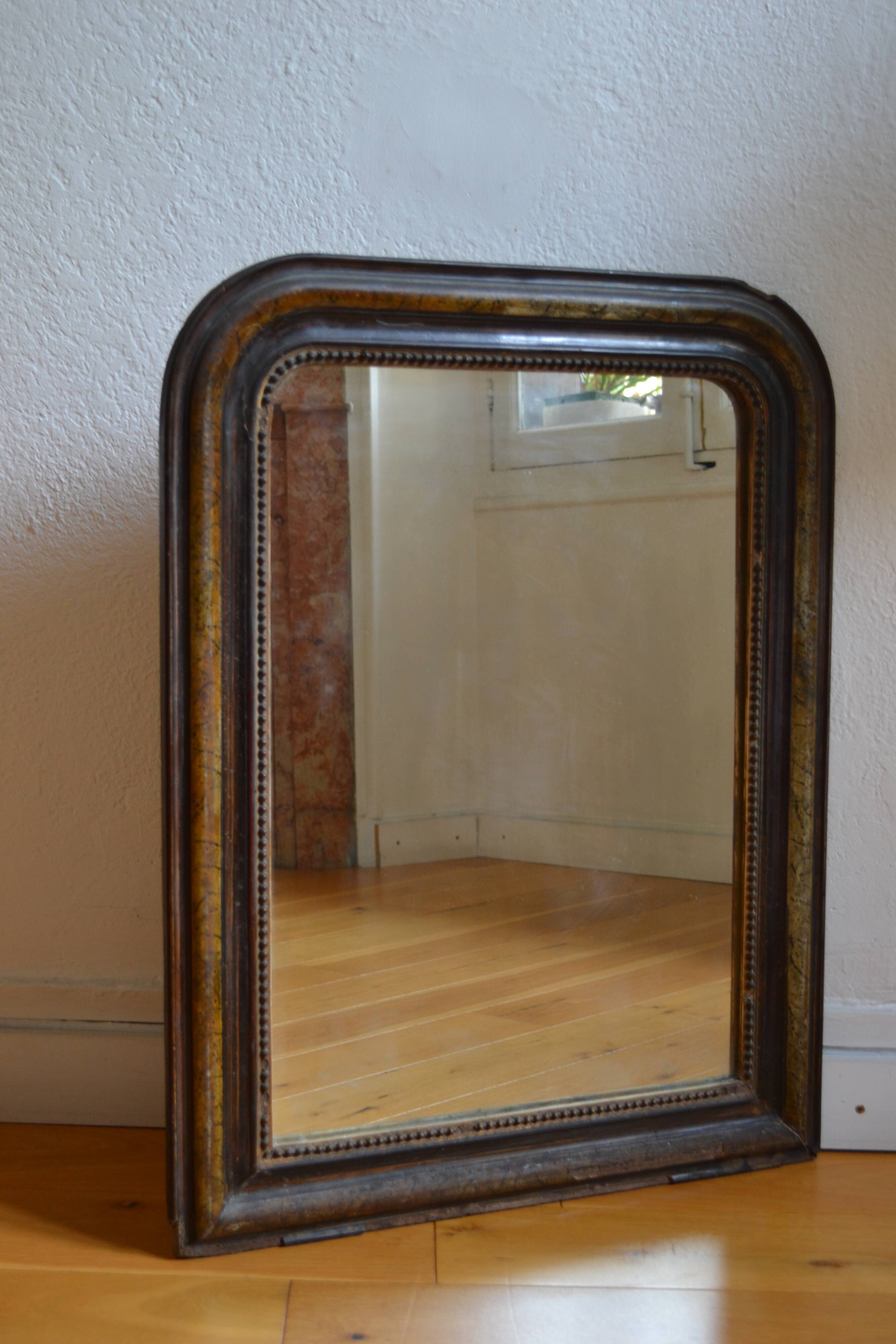 Louis Philippe mirror 74 x 57 cm