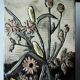 Ceramic Wall picture by Ruscha - handmade in the 70s - marked - vintage