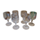 Crystal footed glasses from Arques, Matignon model.