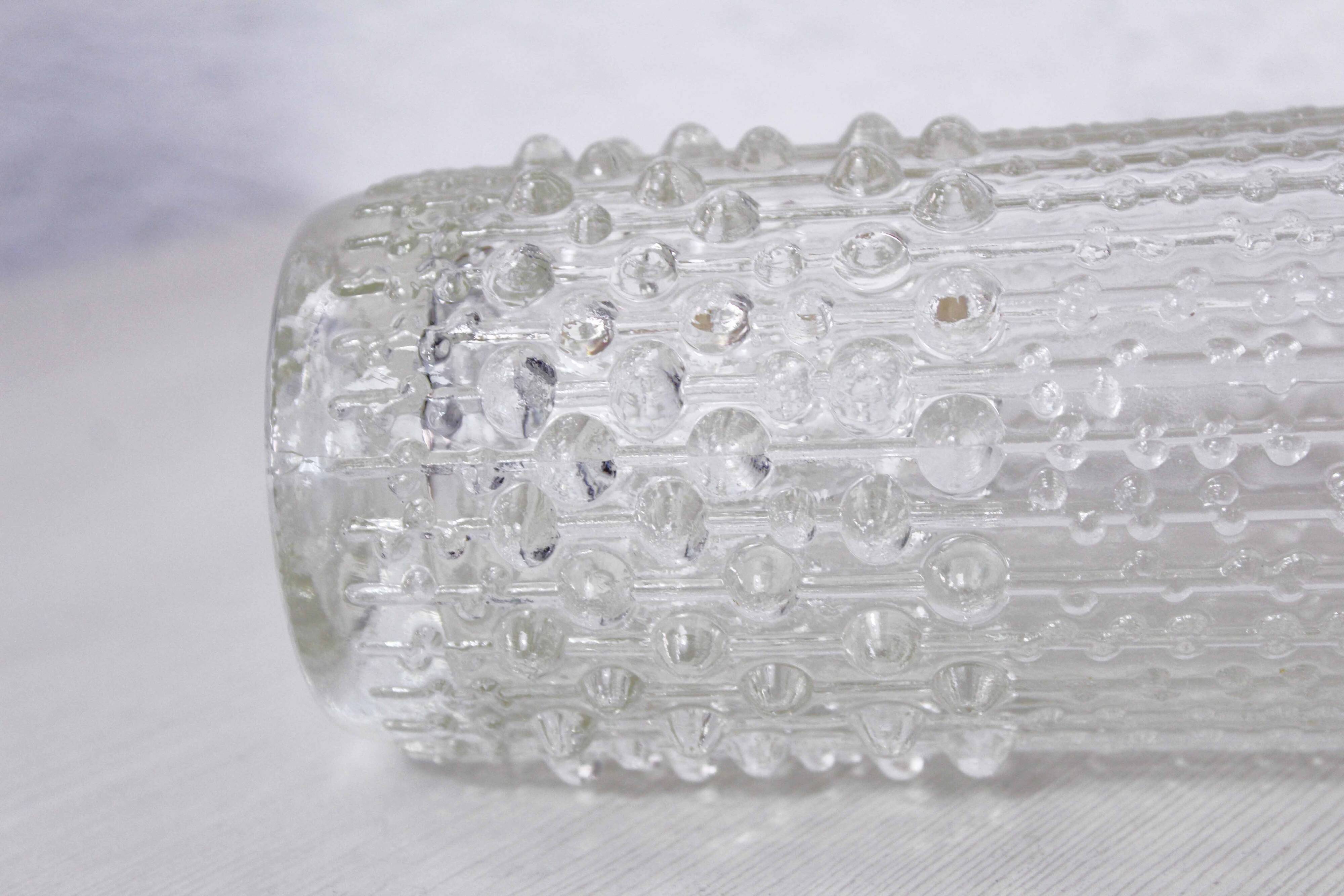 Vase "candle wax" Sklo Union 1970