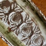 Flat cup and 2 mini ceramic vases Albert Thiry Vallauris