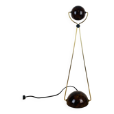 Lampe Meridiana par Paolo Piva pour Stefano Cevoli, écaille de tortue