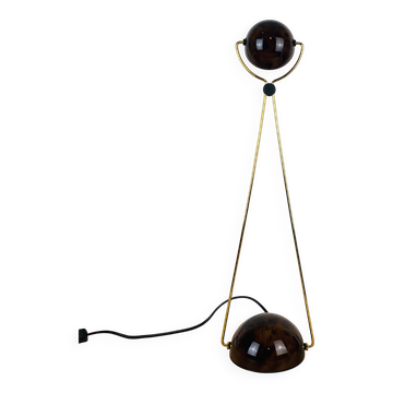 Meridiana lamp by Paolo Piva for Stefano Cevoli, tortoiseshell