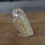 Glazed stoneware owl by Judy Taylor