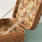 Vintage wicker case
