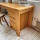 1970s pine desk