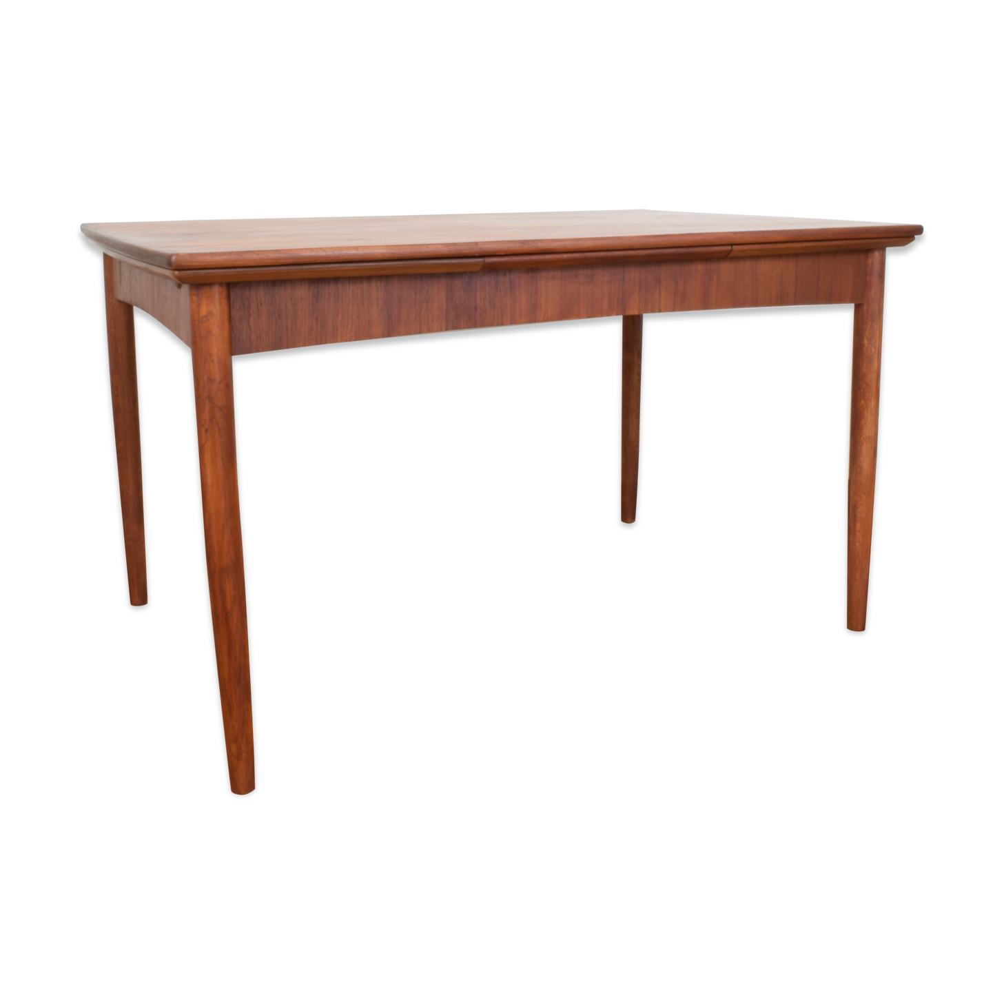 Mid-Century Danish Teak Extendable Dining Table, 1960s