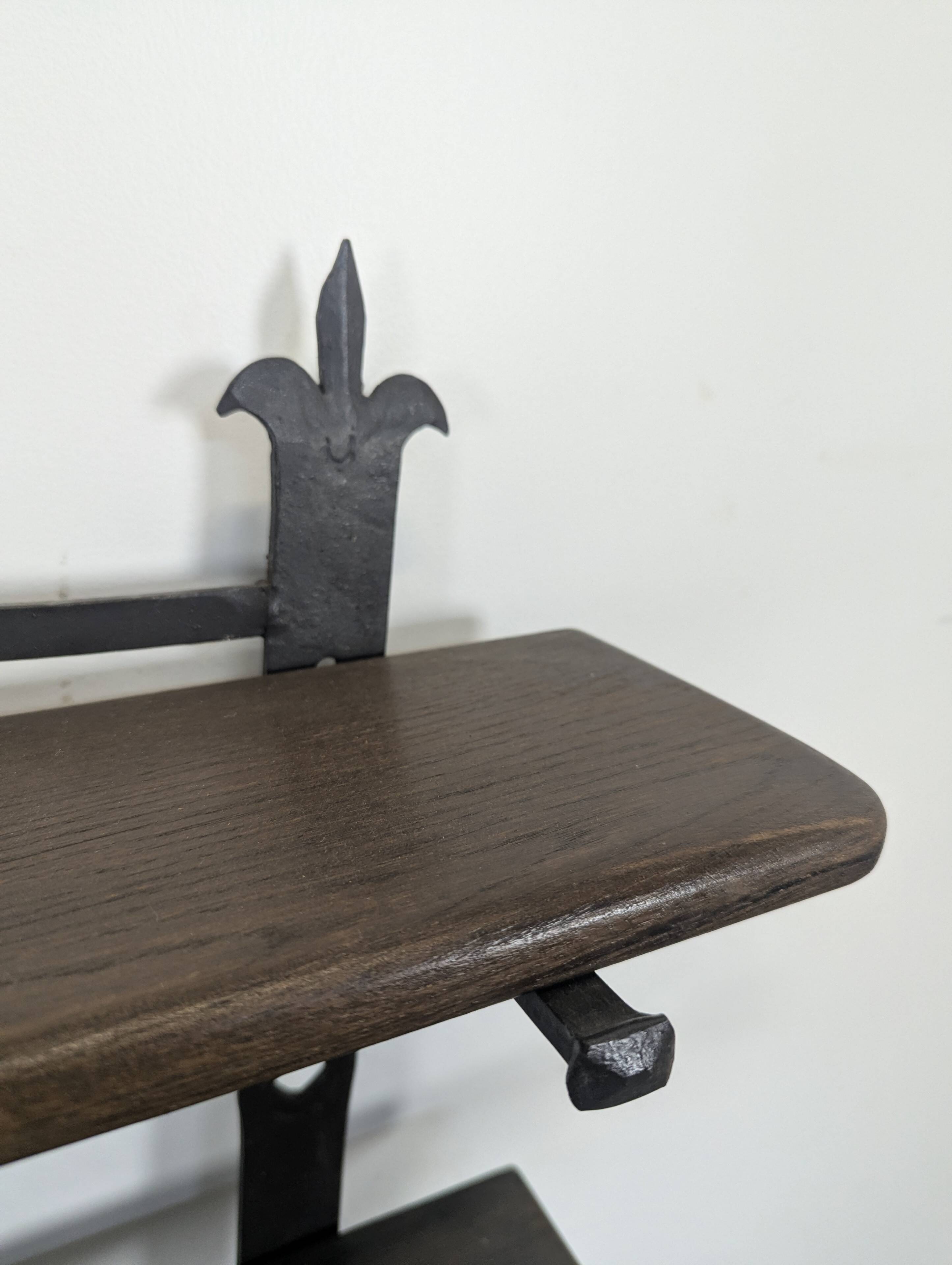 Etagere en fer forgé