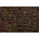 1970s Vintage Turkish Oushak Handmade Wool Cotton Brown Area Rug 144x260