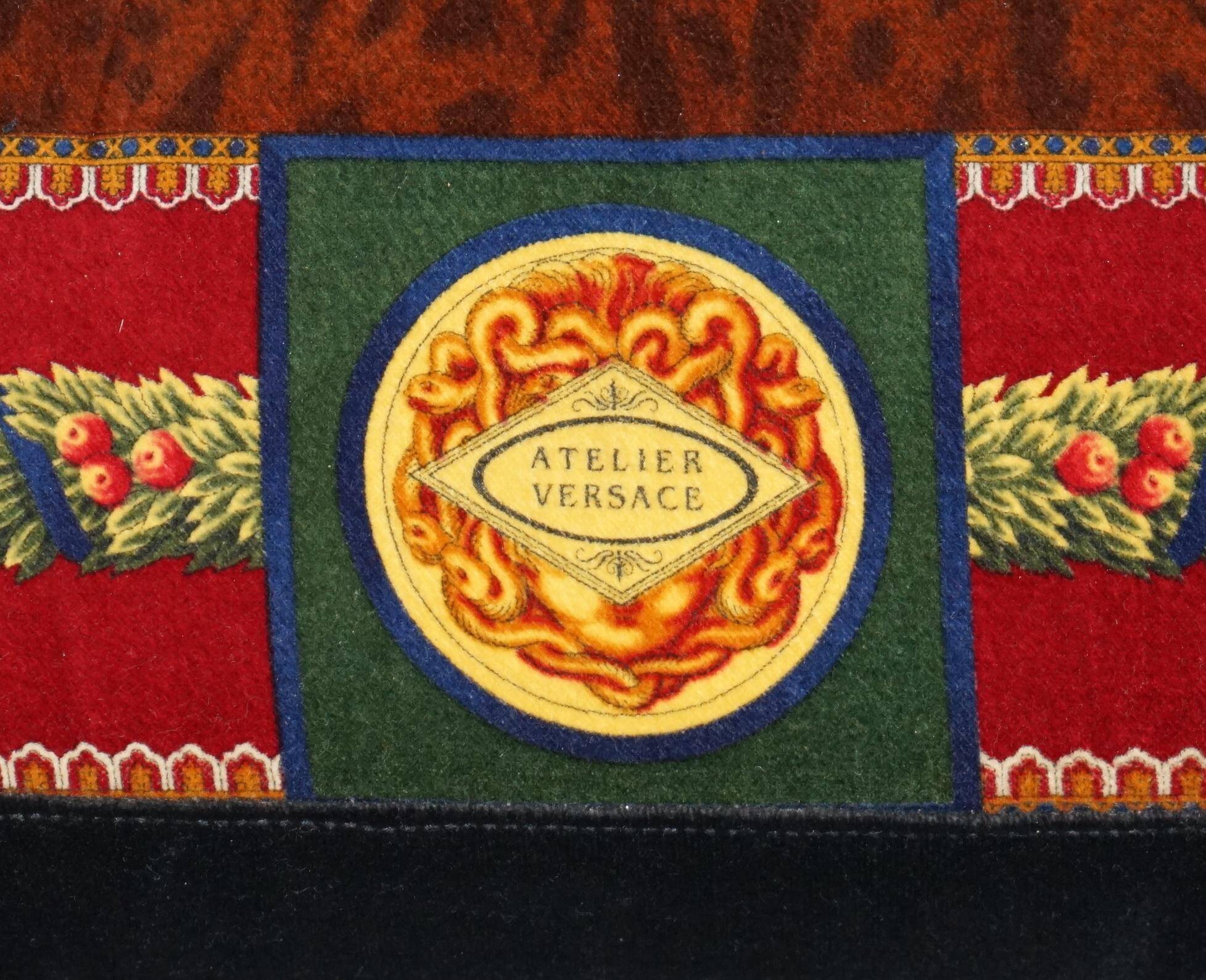 Adjustable canapé Versace 2003 by Ilian Rachov, Art Deco style