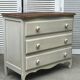 Old White chest of drawers