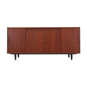 enfilade en teck, design danois, années 1970, production: danemark