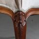 Pair of Vintage Danish Antique 18th century Chairs, style of Louis XV