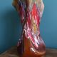 Vallauris vase in flamed ceramic, free-form model 330.