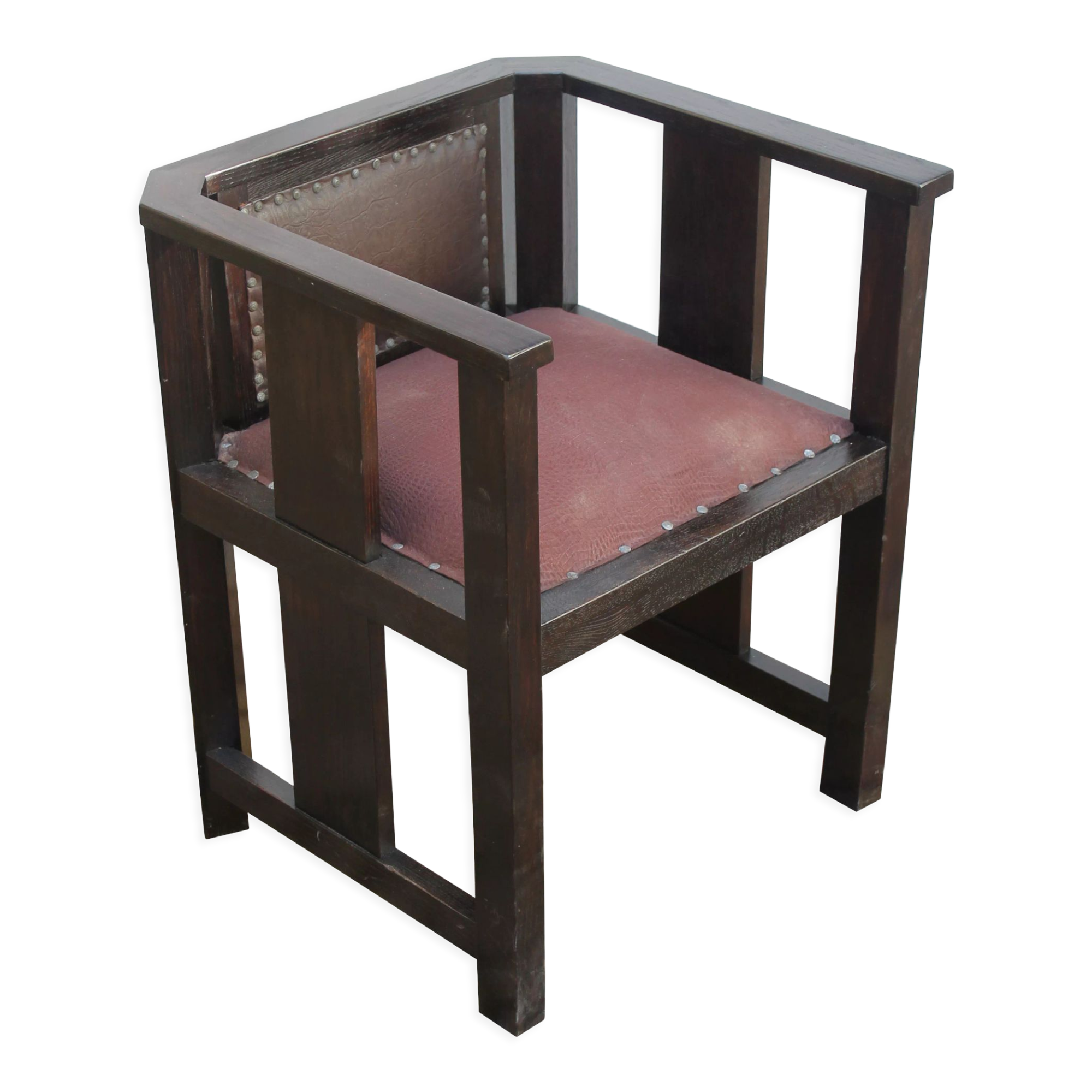 1920's Art Deco Lounge Chair