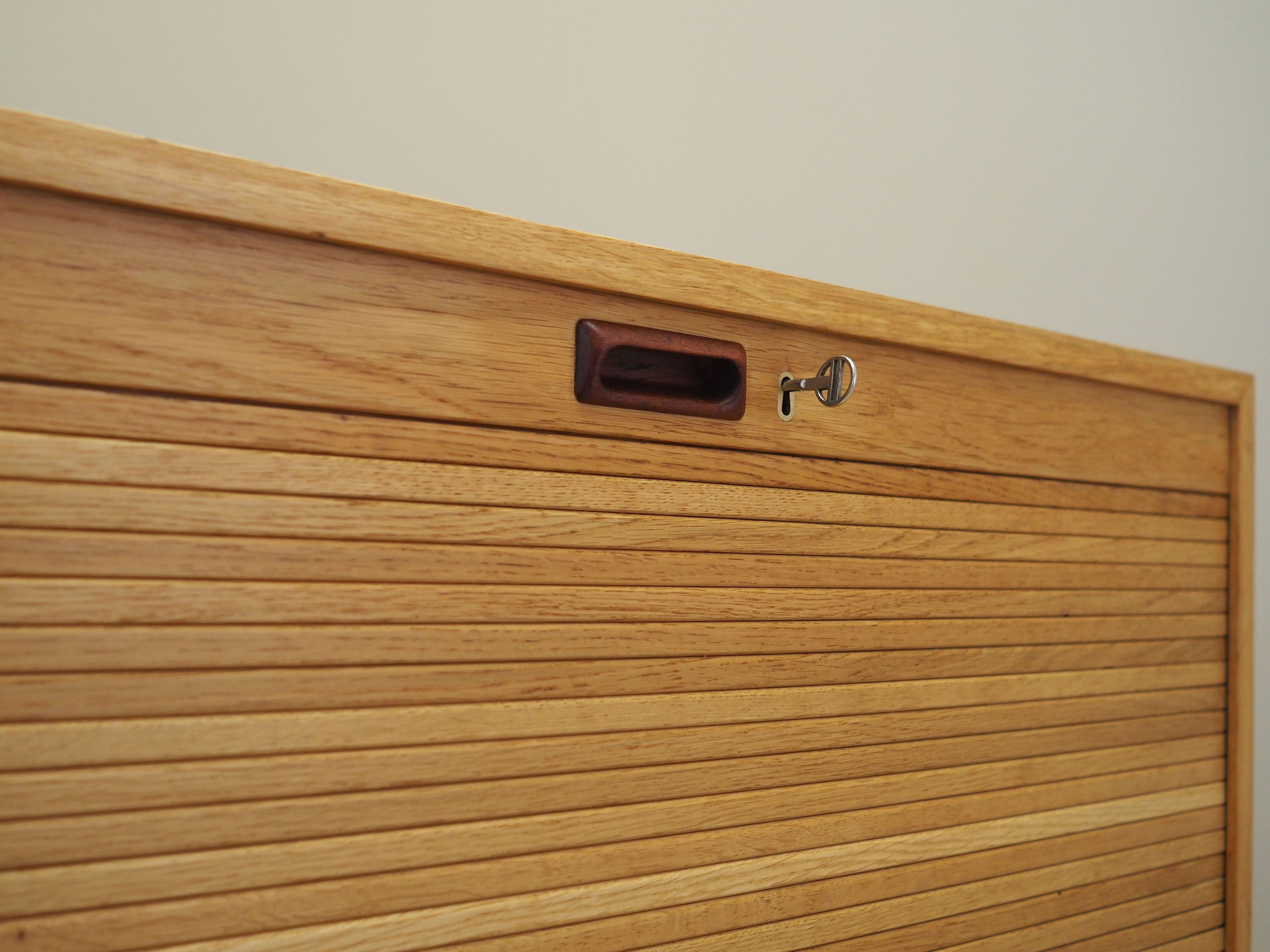 Ash cabinet, Danish design, 1970s, manufactured by SKM