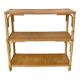 vintage rattan shelf