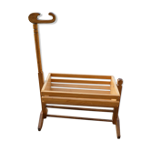 Vintage rocking doll bed cradle