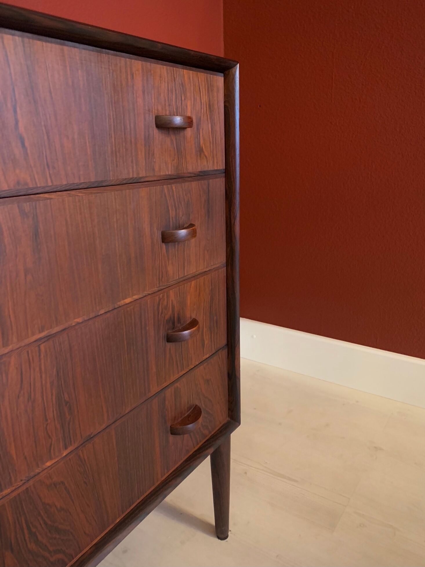 Refurbished Danish Chest of Drawers, 1960s