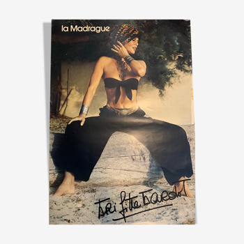 Poster Brigitte Bardot vintage 1970 La Madrague