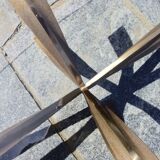 Rare table basse ovale de michel mangematin