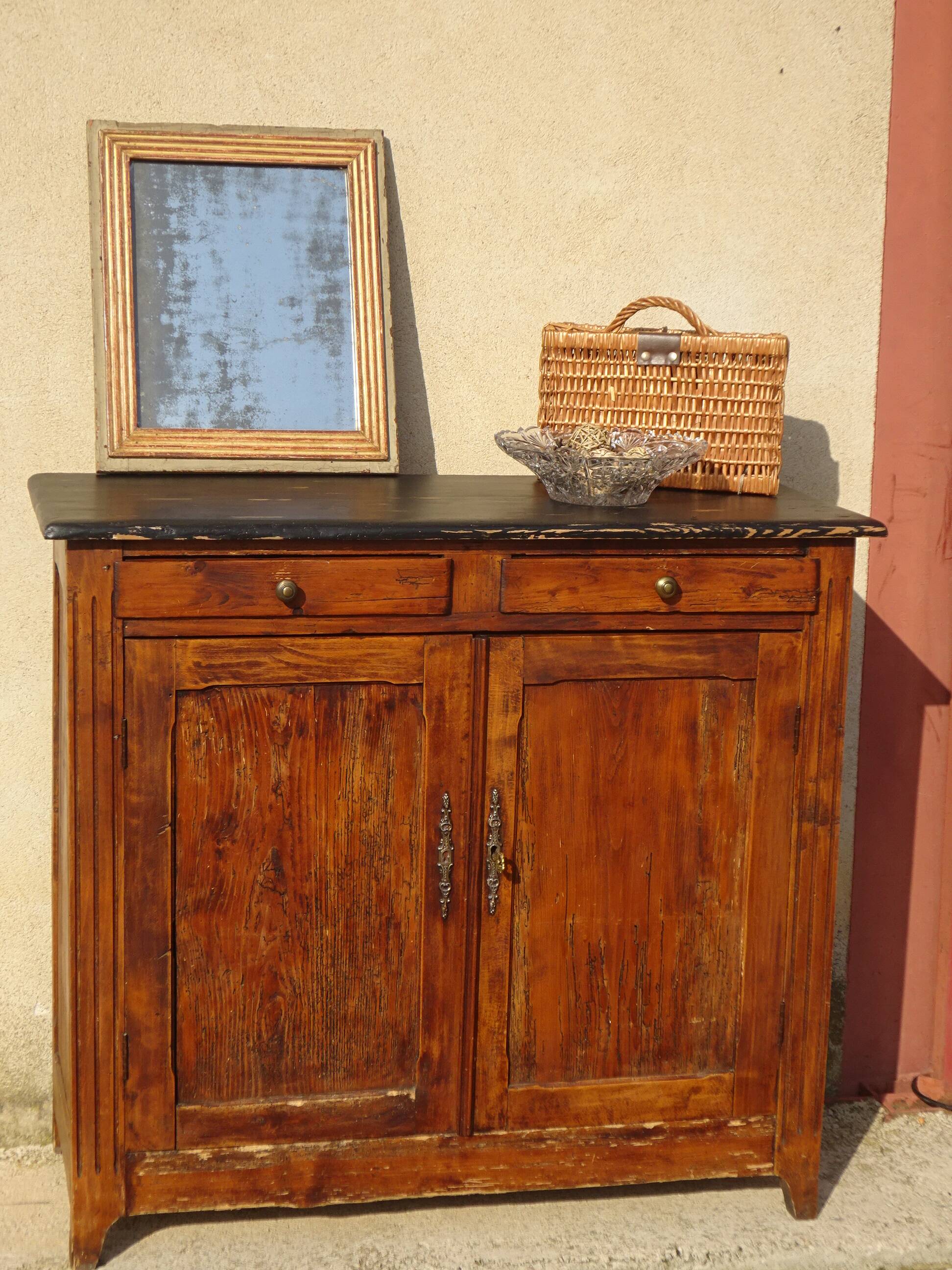 Very old Parisian sideboard