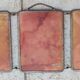 Miroir de barbier triptyque art déco 21.5 X 51 cm