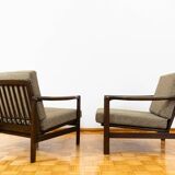Pair of mid century armchairs "b7522 " by Zenon Bączyk, Poland, 1960's