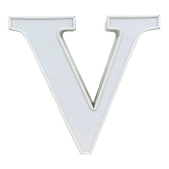 Vintage  illuminated letter v , 1980s