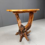 Vintage tree root table, 1960s