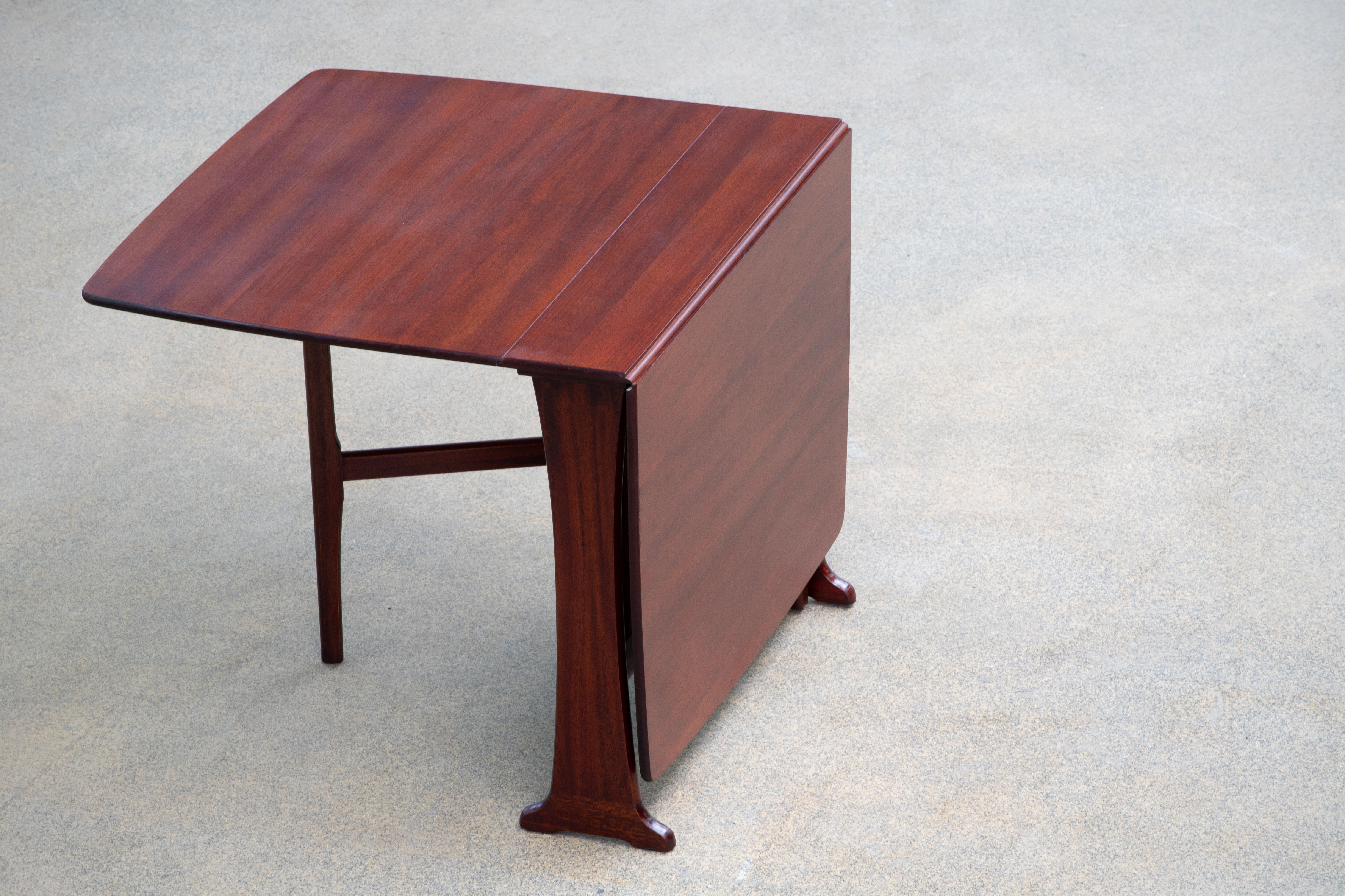 Scandinavian vintage folding table 1960