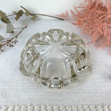 Vintage crystal ashtray made in France
