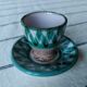 Set of 2 coquetiers Robert Picault Vallauris