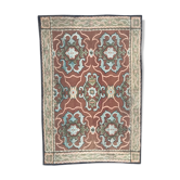 Tapis ancien aubusson 19eme tissé main  208x306 cm