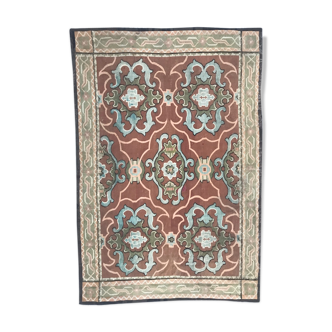 Carpet Aubusson 19th hand woven 208x306 cm