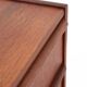Mid-century teak chest of drawers / dresser / Danish modern design / 1960s