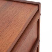 Mid-century teak chest of drawers / dresser / Danish modern design / 1960s
