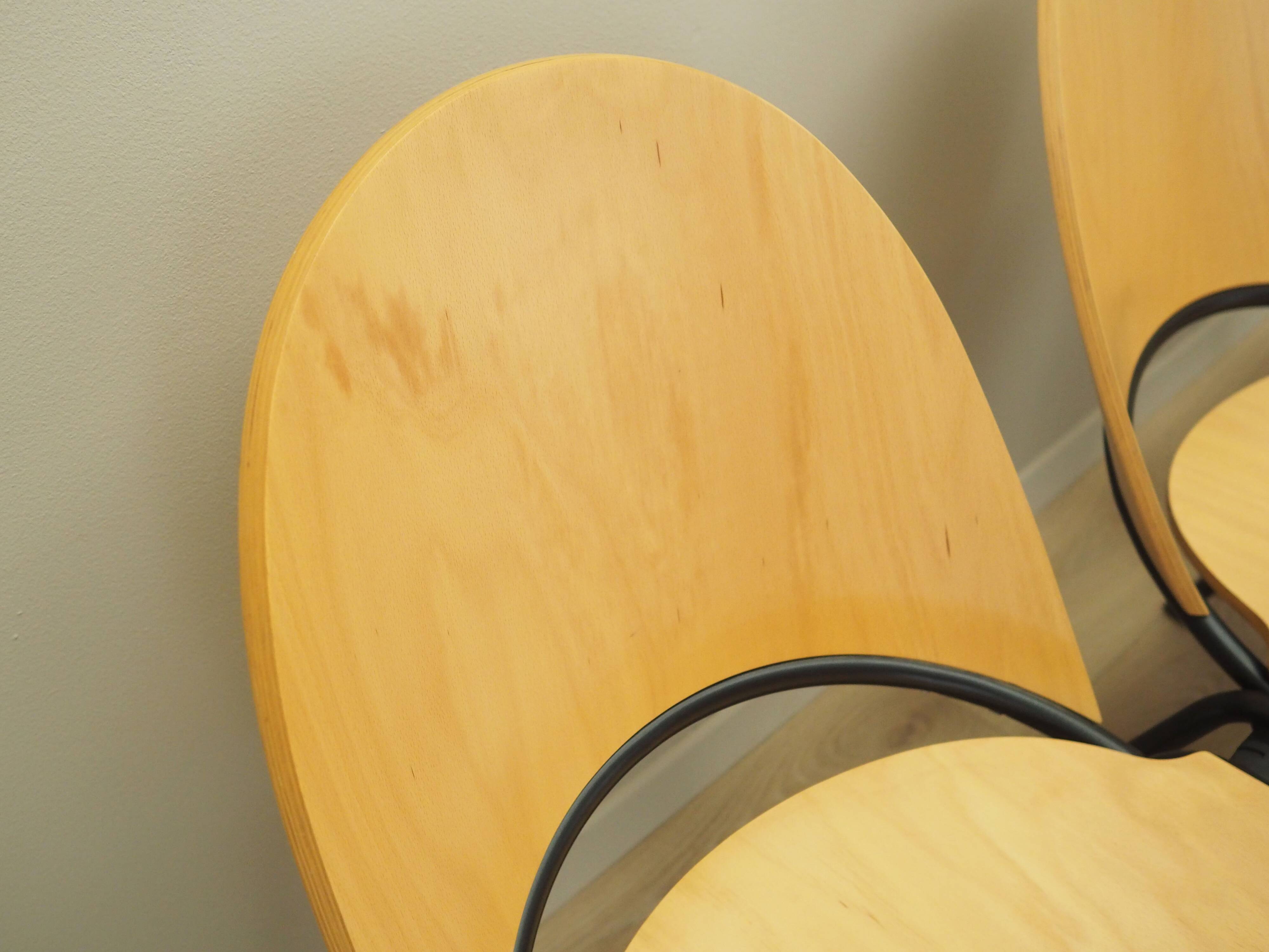 Set of six chairs, Danish design, 70s, made in Denmark