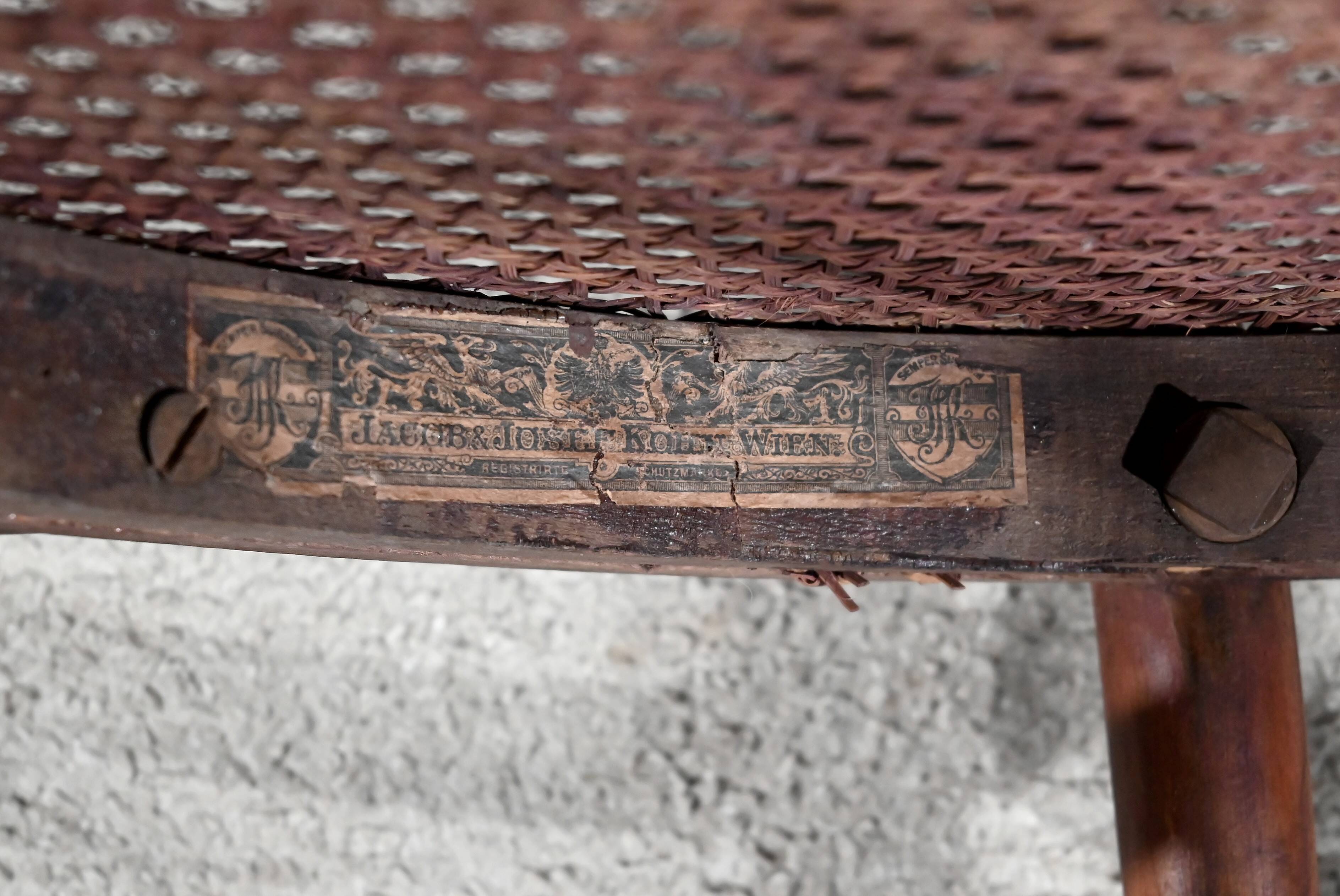 Bentwood Armchair by Jacob & Josef Kohn – 1900