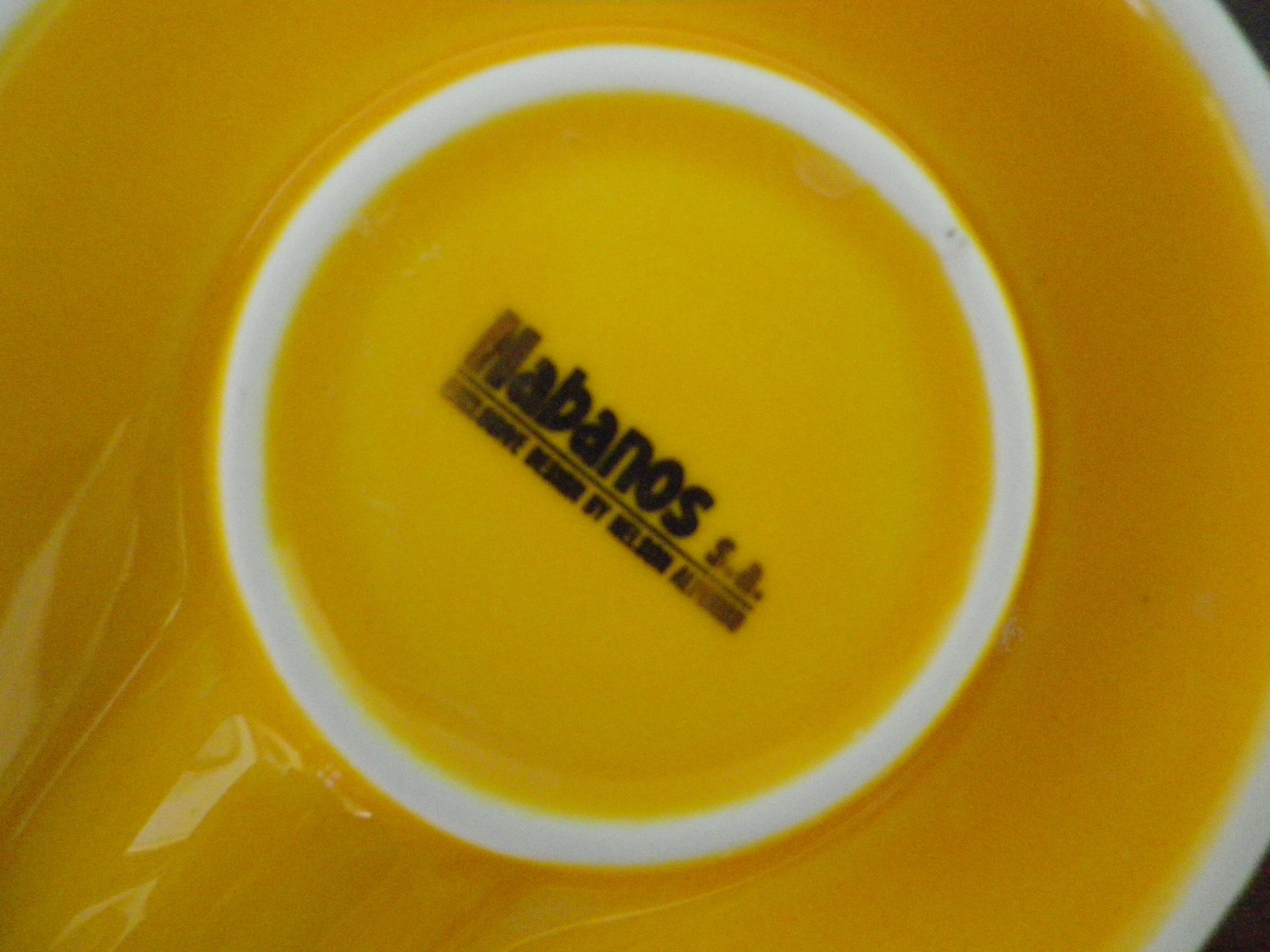 Ashtray Cohiba, design, glazed porcelain, origin Cuba