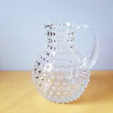 Bohemian crystal carafe with diamond tips