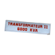 Plaque émaillée Transformateur