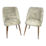 faux fur chairs