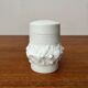 Boîte en porcelaine blanche allemande motif coquillage de Kaiser, années 1960