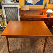 Scandinavian extendable dining table